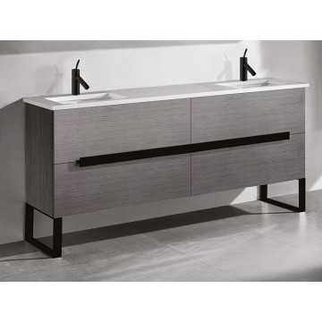 Soho 72" Double Ash Grey